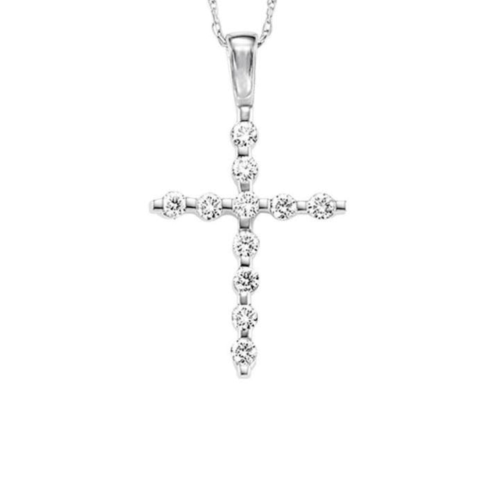 Diamond Cross Pendant