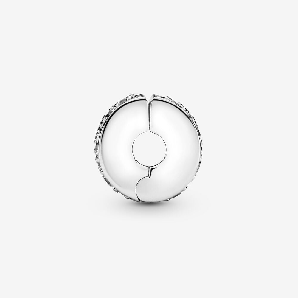 Pandora Clear Pavé Clip Charm