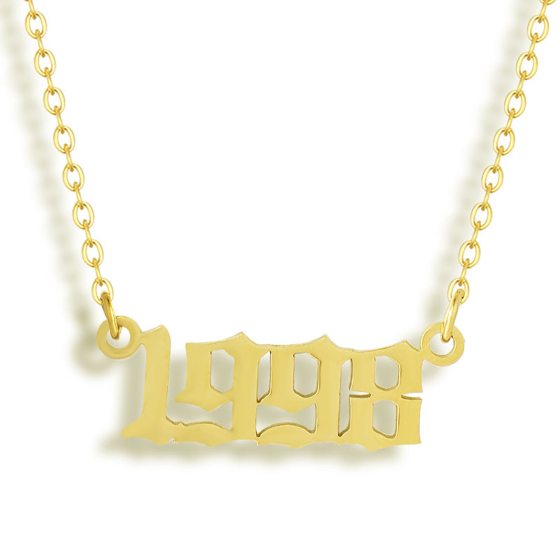 Golden Year Necklace