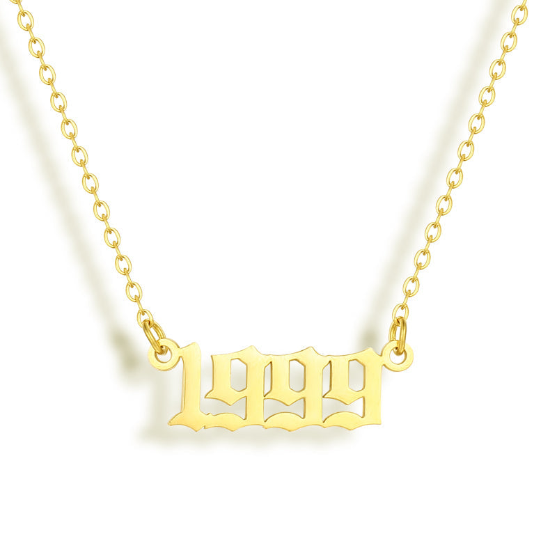 Golden Year Necklace