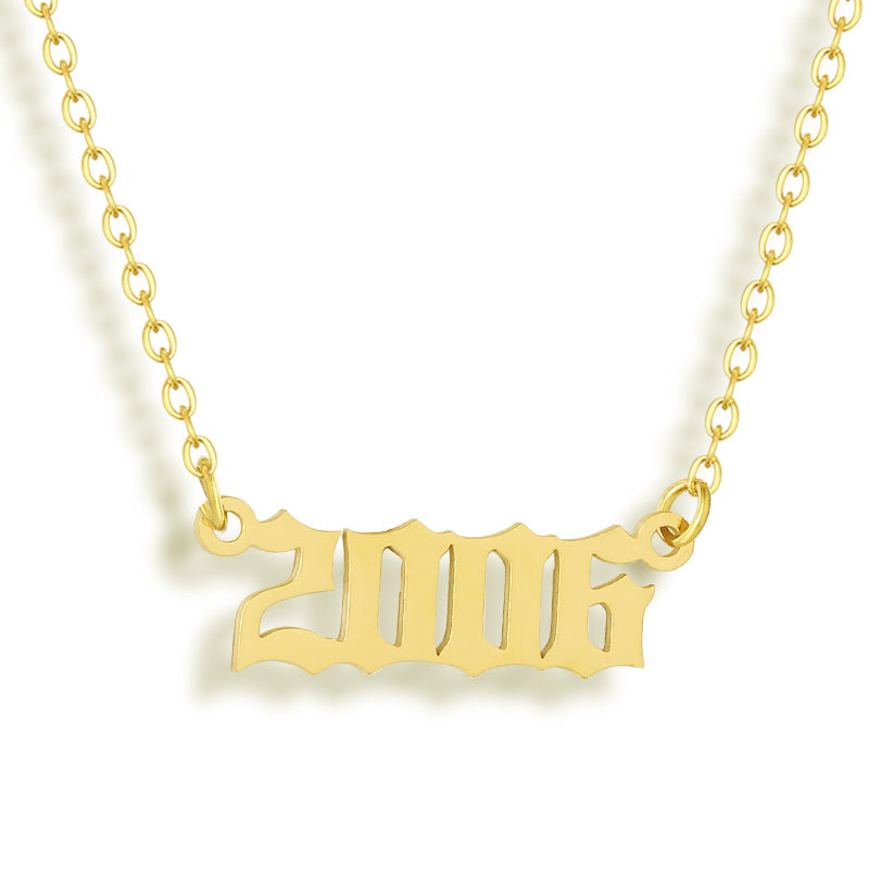 Golden Year Necklace