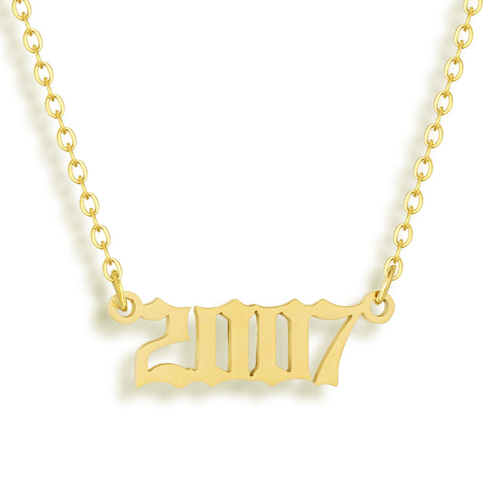 Golden Year Necklace