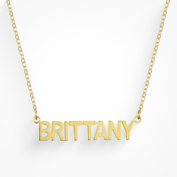 Custom/Personalized Nameplate Necklace