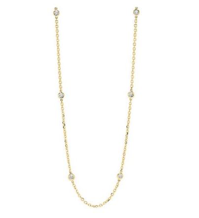 Diamond Station Necklace