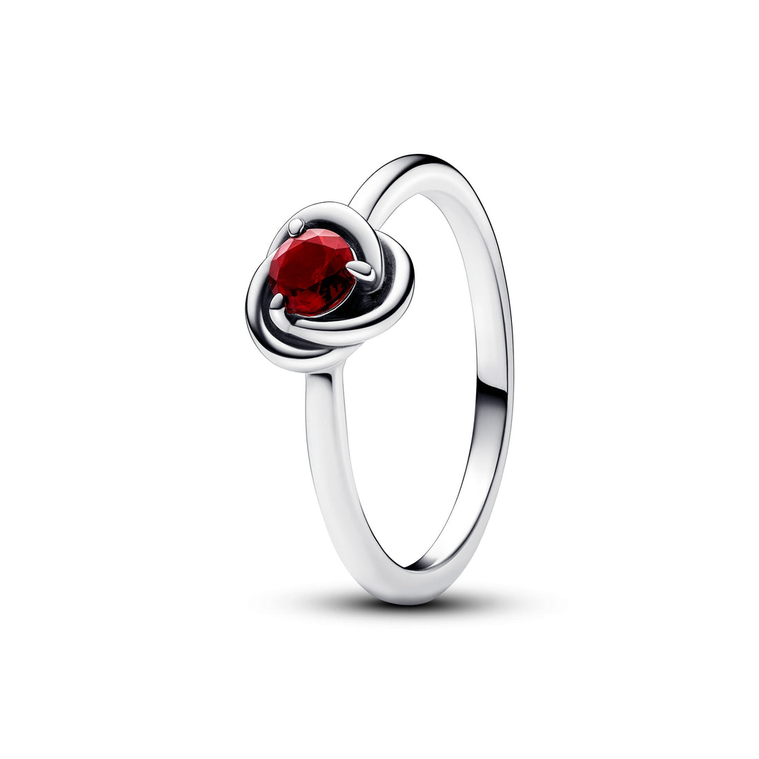 Pandora Red Eternity Circle Ring 192993C01