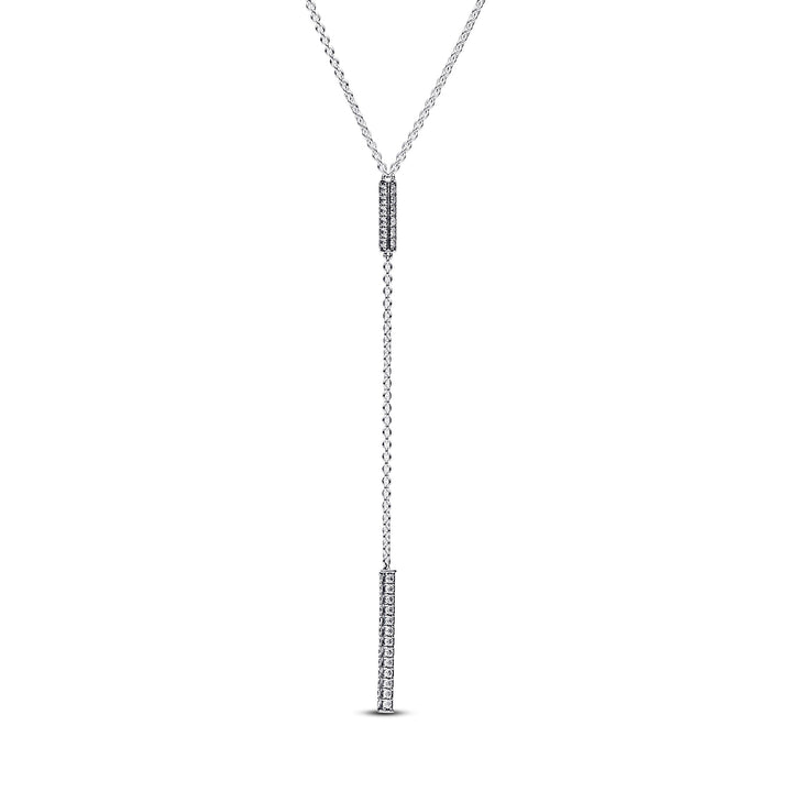 Pandora Pandora Timeless Pavé Prism Drop Necklace 393013C01